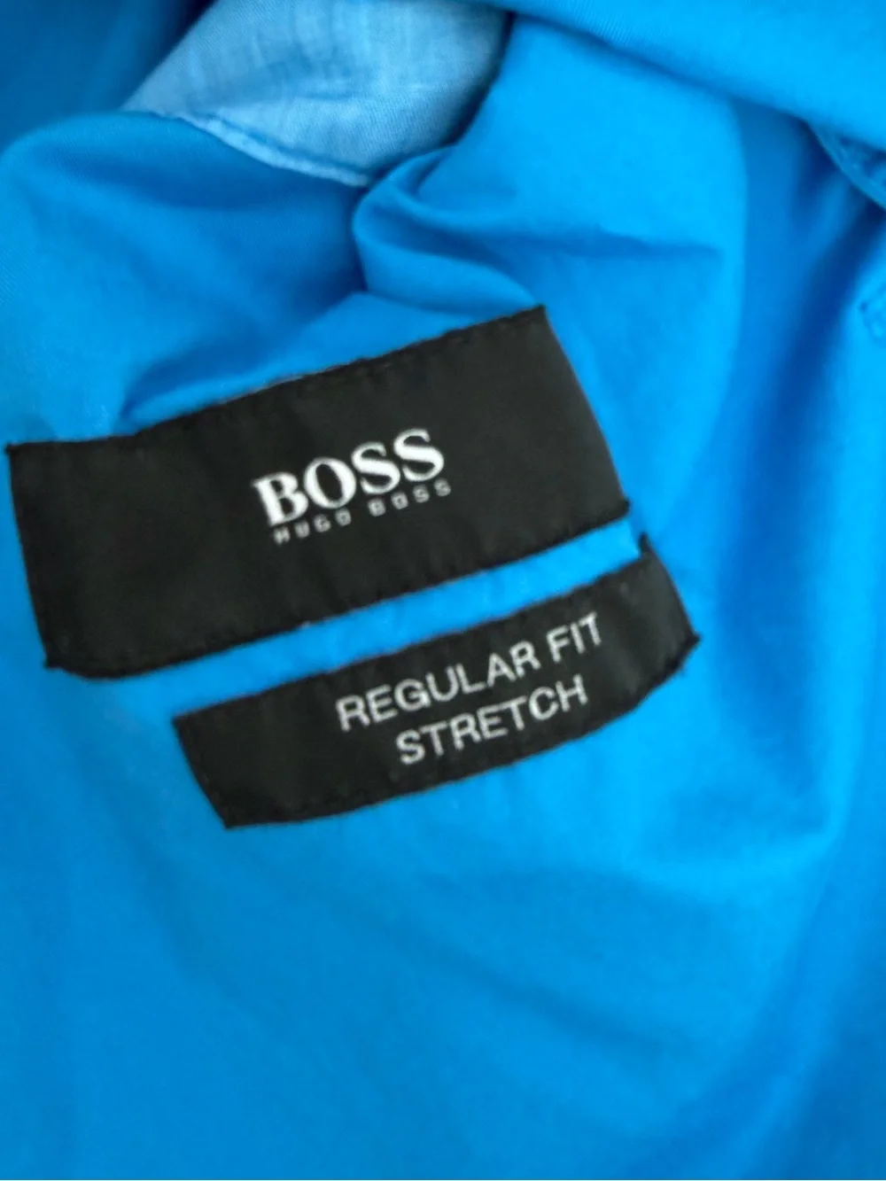 Hugo Boss Blue Regular Fit Blazer